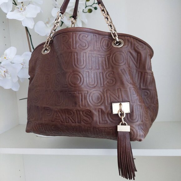 Louis Vuitton Paris Whisper Souple Monogram Leather Bag - Picture 2 of 16